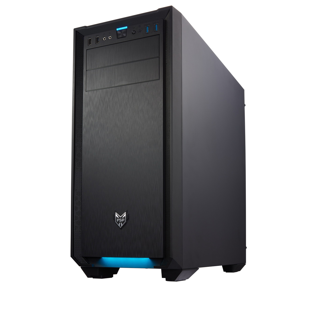Đập hộp vỏ case pc FSP CMT330 Mid-Tower