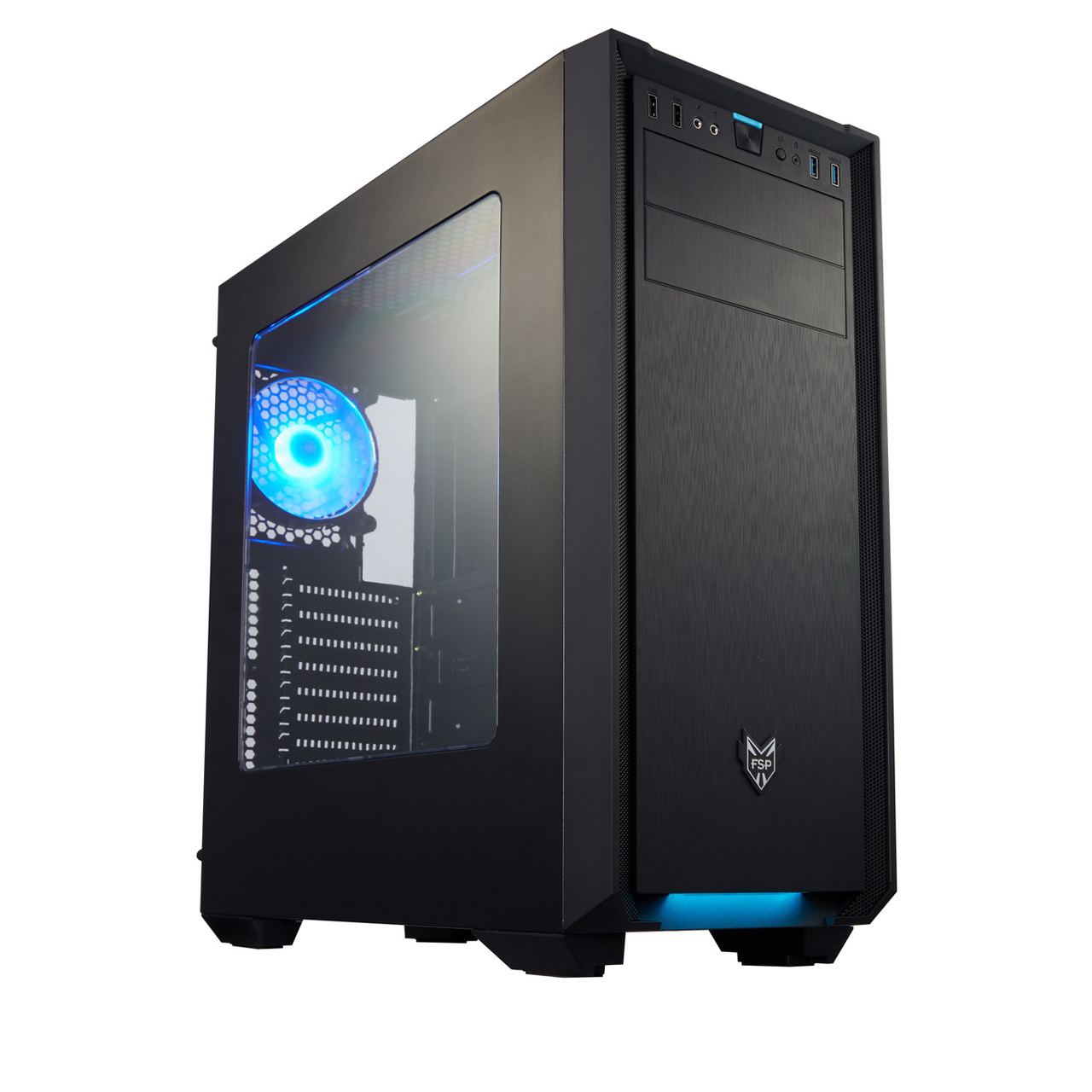 Thiết kế thông minh của nội thất bên trong vỏ case pc FSP CMT330