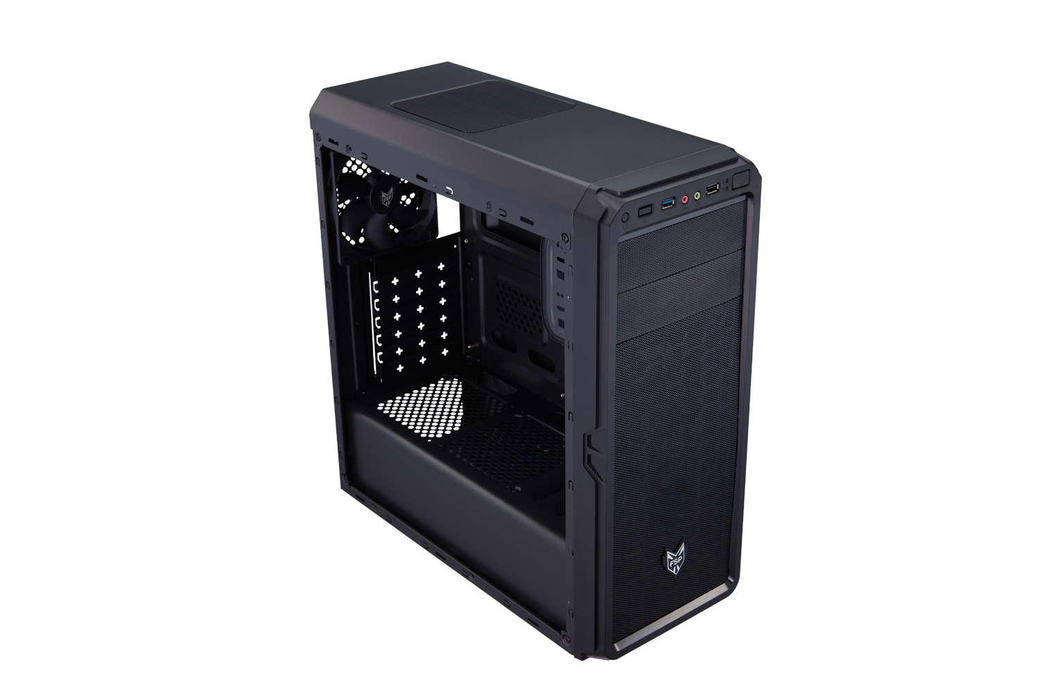 Đánh giá thiết kế cũng như khả năng lắp đặt phụ kiện của vỏ case pc FSP CMT230