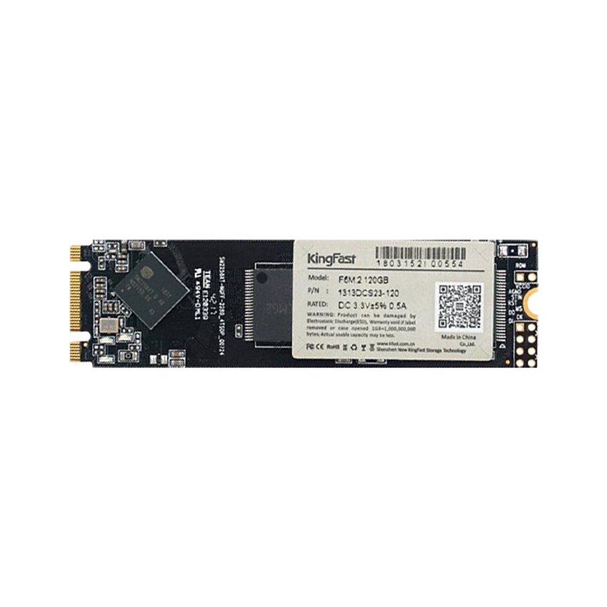 SSD Kingfast F6M.2 128GB M.2 2280 (Đọc 550MB/s - Ghi 450MB/s)