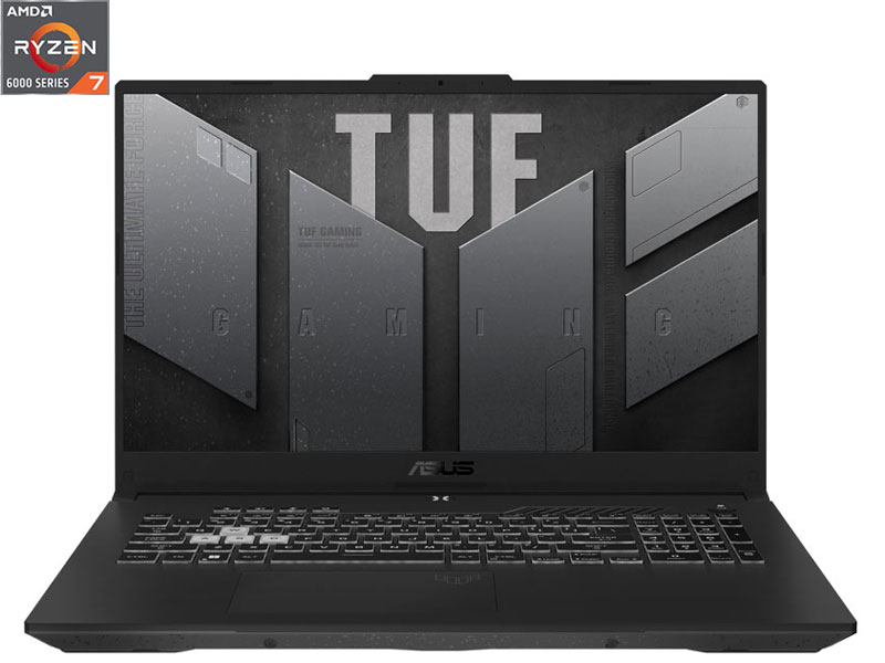 Laptop ASUS TUF Gaming A17 FA707RC-HX130W (Ryzen™ 7-6800H | 8GB | 512GB | RTX™ 3050 4GB | 17.3-inch FHD | Win 11 | Jaeger Gray)