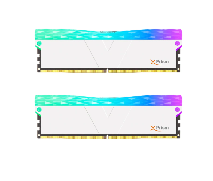 Ram V-Color Manta XPrism DDR5 RGB 32GB(16GBx2) 6000MHz CL36 - White