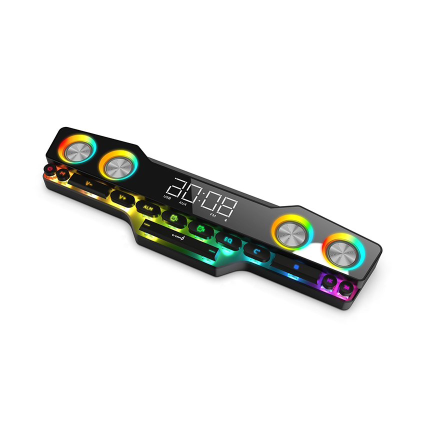 Loa Sounbar E-Dra EGS01W LED RGB (AUX, USB, TF-Card, Bluetooth, PC, FM)