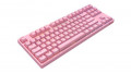 Bàn phím cơ AKKO 3087S Pink RGB – Black (Akko orange switch)