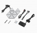 Đèn Led Corsair iCUE LC100 Case Accent Lighting Panels — Mini Triangle — 9x Tile Starter Kit
