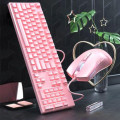 Bộ bàn phím chuột MOTOSPEED CK700 Pink Version