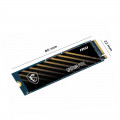 SSD MSI SPATIUM M390 250GB NVMe M.2 2280 PCIe Gen 3.0x4 (Đọc 3300MB/s, Ghi 1200MB/s)