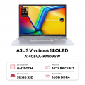 Asus Vivobook 14 OLED A1405VA-KM095W (i5 13500H/16GB RAM/512GB SSD/14 2.8K Oled/Win11/Bạc/Chuột)