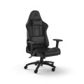 Ghế chơi game CORSAIR TC100 RELAXED Gaming Chair - Leatherette Black/Black