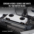 Tản nhiệt SSD M.2 Corsair Hydro X Series XM2 M.2 SSD Water Block (2280) WHITE