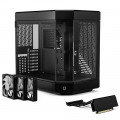 Vỏ case HYTE Y60 Black – Dual Chamber Mid-Tower ATX Case