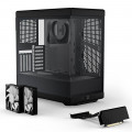 Vỏ case HYTE Y40 Black – ATX Mid-Tower Case