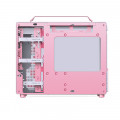 Vỏ case Jonsbo Z20 Tempered Glass Version Pink/White ( Mid Tower/Màu Hồng)