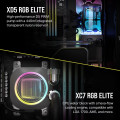Bộ Tản Nhiệt Nước Custom Hydro X Series iCUE LINK XH405i RGB Custom Cooling Kit - Stealth Gray