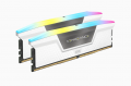 Ram CORSAIR VENGEANCE RGB WHITE HEATSPREADER (CMH32GX5M2E6000C36W) 32GB (2X16GB) DDR5 6000MHZ