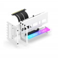 Giá dựng VGA EZDIY ARGB VERTICAL GPU MOUNT WITH PCIE4.0 RISER CABLE - WHITE