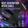 Giá dựng VGA EZDIY ARGB VERTICAL GPU MOUNT WITH PCIE4.0 RISER CABLE - BLACK
