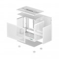 Vỏ case DeepCool CH160 ITX White