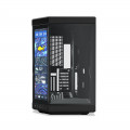 Vỏ case HYTE Y70 Touch Infinite - Pitch Black (ATX/Mid Tower/Màu Đen)