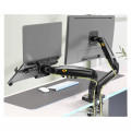 Giá treo 2 màn hình North Bayou F195 (22-32inch) - Kẹp Đỡ Laptop Ergotek EP9 (10-19inch)