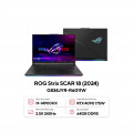 Laptop Asus Gaming ROG Strix SCAR G834JYR-R6011W (Geforce RTX 4090 16GB/i9 14900HX/64GB RAM/2TB SSD/18 WQXGA 240hz/Win11/Đen/Balo)