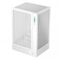 Vỏ case DeepCool CH170 DIGITAL White – High-airflow Mini-ITX Case