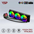 Tản nhiệt nước CPU AIO VSP Vision Pro VPA-360 Đen