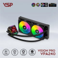 Tản nhiệt nước CPU AIO VSP Vision Pro VPA-240 Đen