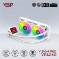 Tản nhiệt nước CPU AIO VSP Vision Pro VPA-240 Trắng