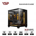 Vỏ Case VSP X2 LUXURY BLACK (MATX/Mid Tower/Màu Đen)