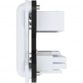 Cầu chuyển hướng dây vga Corsair PCIe 5.1 180° 12V-2x6 GPU Power Bridge Style A (White)