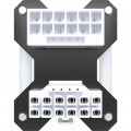 Cầu chuyển hướng dây vga Corsair PCIe 5.1 180° 12V-2x6 GPU Power Bridge Style A (White)