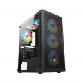 Vỏ case VITRA SAPHIRA AX9 BLACK 3FAN RGB