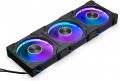 Fan case Phanteks D30 120 BLACK ARGB ( 120mm, Pack 3 )