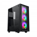 VỎ CASE XIGMATEK FLY II 3GF - EN44663 (ATX/Mid Tower/Màu Đen/3 fan vô cực)