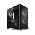 Vỏ case MIK MORAX 3FA BLACK (Mini Tower/ Màu Đen/ 3 fan)