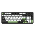 Bàn phím cơ gaming EDRA EK398W (3 Mode/ Black + White + Green/ Blueberry Linear Switch)