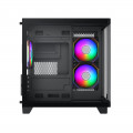 VỎ CASE XIGMATEK PANO M NANO 3GF (mATX/Màu đen/3fan)