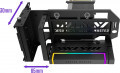 Giá dựng VGA Cooler Master Vertical Graphics Card Holder Kit V3 + PCI-E 4.0 ARGB