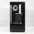 VỎ CASE AIGO C365 Black ( ATX, Màu Đen, Case Bể Cá)