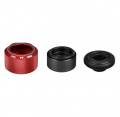 Fitting Thermaltake Pacific C-Pro G1/4 PETG 16mm OD Compression - Red