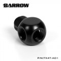 Fitting Barrow T4 male-female (Black)