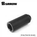 Fitting Barrow Exten 40mm male-female (Black)