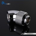 Fitting Bykski Adapter 45 Male-Female Rotary Silver
