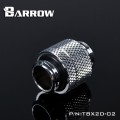 Fitting Barrow male-male rotary (Silver)