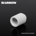 Fitting Barrow Exten 20mm male-female (White)