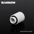 Fitting Barrow Exten 20mm male-female (White)