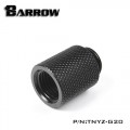 Fitting Barrow Exten 20mm male-female (Black)