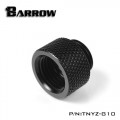 Fitting Barrow Exten 10mm male-female (Black)