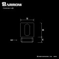Fitting Barrow chống bọt khí (silver)